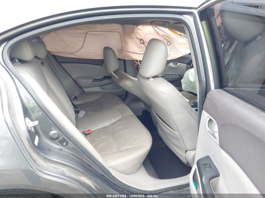 2012 Honda Civic Ex-L VIN: 19XFB2F94CE358882 Lot: 43871956