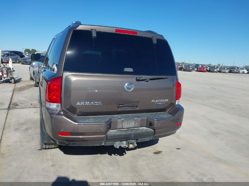 2015 Nissan Armada Platinum VIN: 5N1BA0NF4FN611093 Lot: 43871958