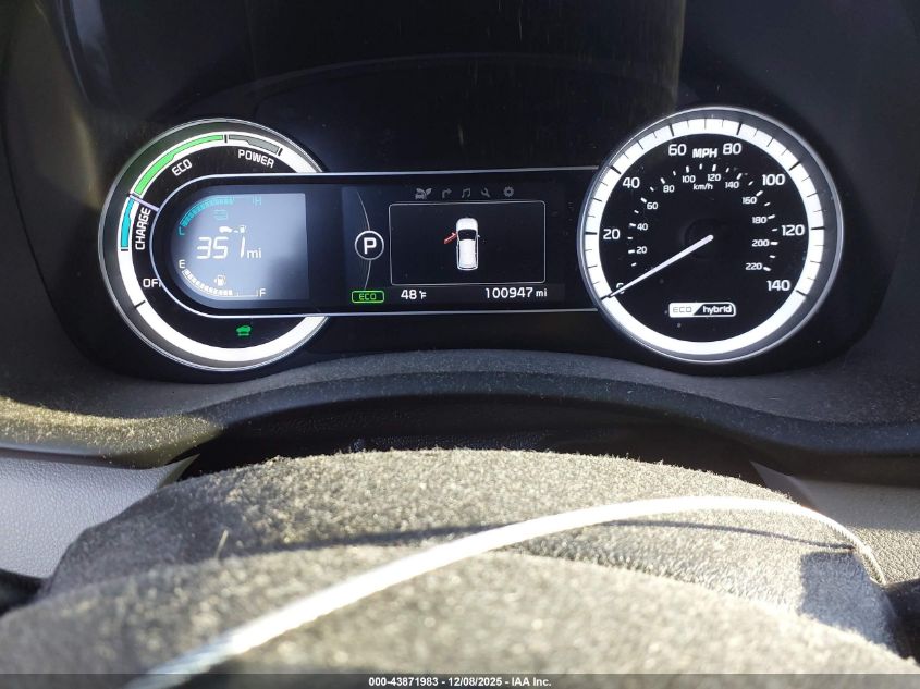 2017 Kia Niro Touring VIN: KNDCE3LC3H5089566 Lot: 43871983