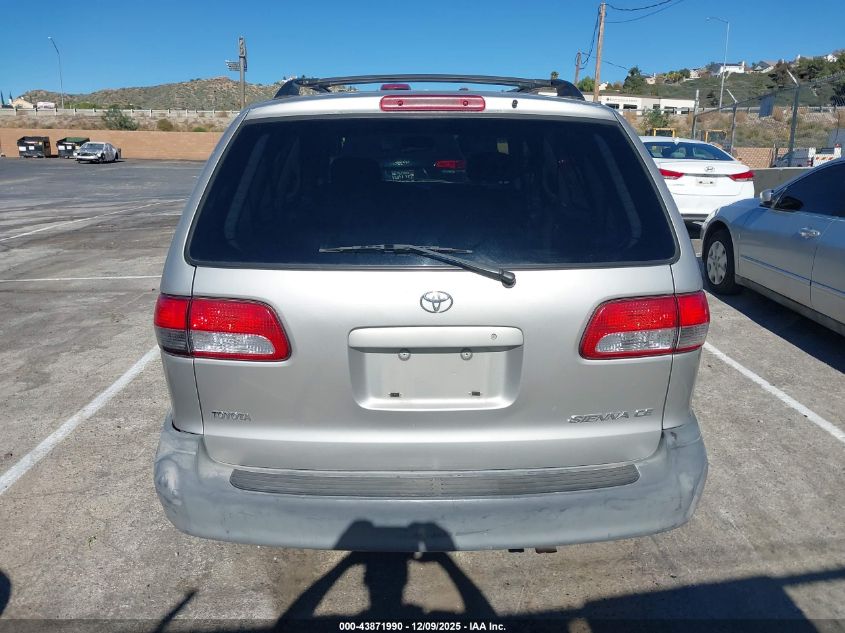 2003 Toyota Sienna Ce VIN: 4T3ZF19CX3U528993 Lot: 43871990