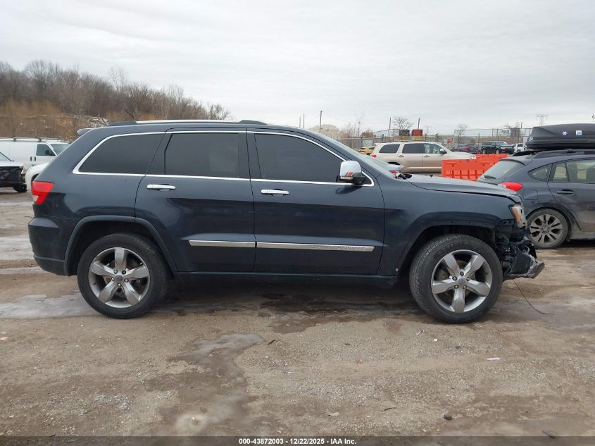 2013 Jeep Grand Cherokee Overland VIN: 1C4RJFCG7DC542233 Lot: 43872003