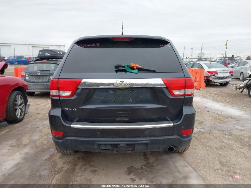 2013 Jeep Grand Cherokee Overland VIN: 1C4RJFCG7DC542233 Lot: 43872003