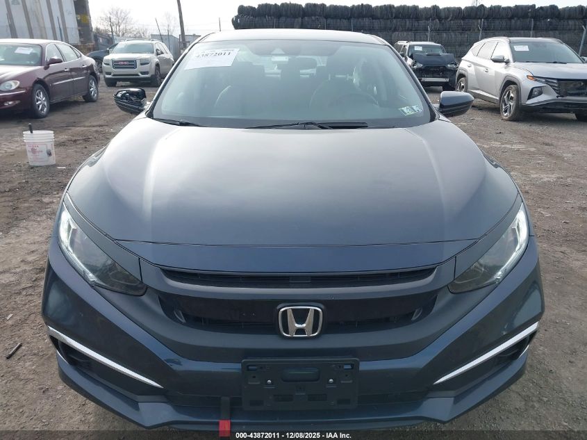 2020 Honda Civic Lx VIN: 2HGFC2F61LH576531 Lot: 43872011