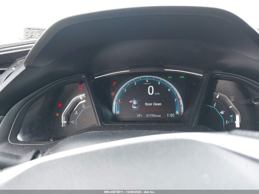 2020 Honda Civic Lx VIN: 2HGFC2F61LH576531 Lot: 43872011