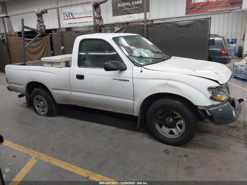 2001 Toyota Tacoma VIN: 5TENL42N51Z808326 Lot: 43872021