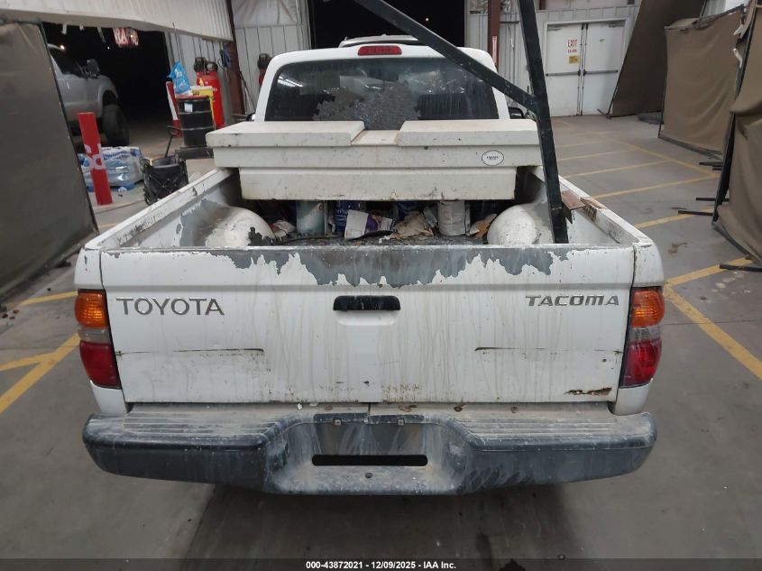 2001 Toyota Tacoma VIN: 5TENL42N51Z808326 Lot: 43872021