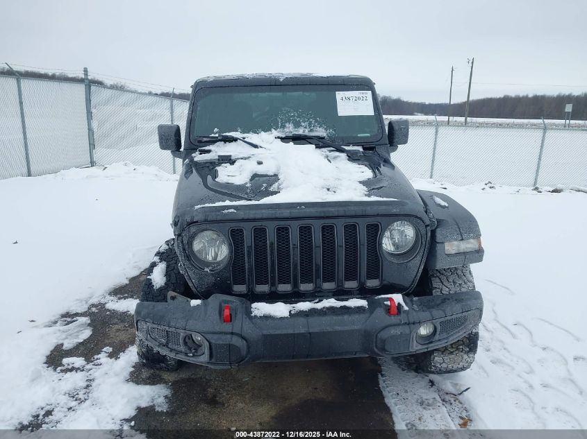 2022 Jeep Wrangler Rubicon 4X4 VIN: 1C4HJXCN4NW143764 Lot: 43872022