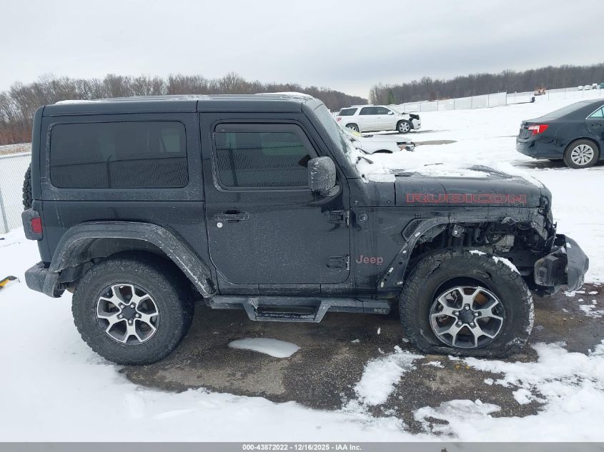 2022 Jeep Wrangler Rubicon 4X4 VIN: 1C4HJXCN4NW143764 Lot: 43872022