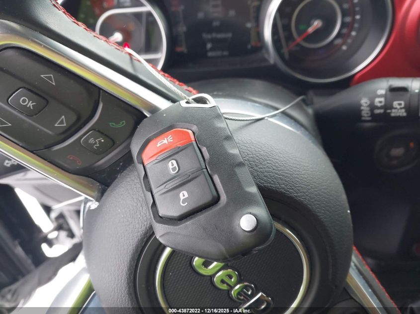 2022 Jeep Wrangler Rubicon 4X4 VIN: 1C4HJXCN4NW143764 Lot: 43872022