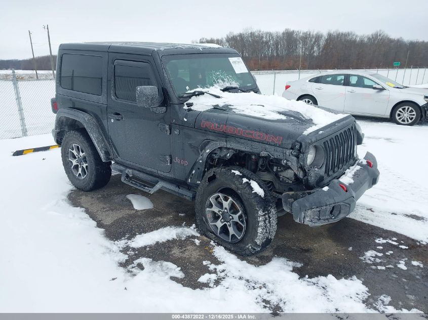 2022 Jeep Wrangler Rubicon 4X4 VIN: 1C4HJXCN4NW143764 Lot: 43872022