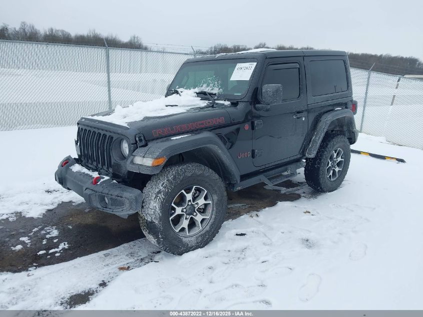 2022 Jeep Wrangler Rubicon 4X4 VIN: 1C4HJXCN4NW143764 Lot: 43872022