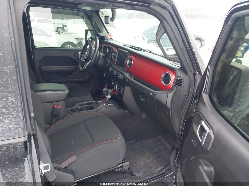 2022 Jeep Wrangler Rubicon 4X4 VIN: 1C4HJXCN4NW143764 Lot: 43872022