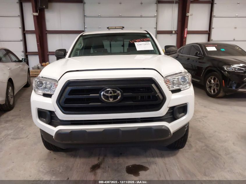 2022 Toyota Tacoma Sr VIN: 3TYRX5GN0NT066333 Lot: 43872023