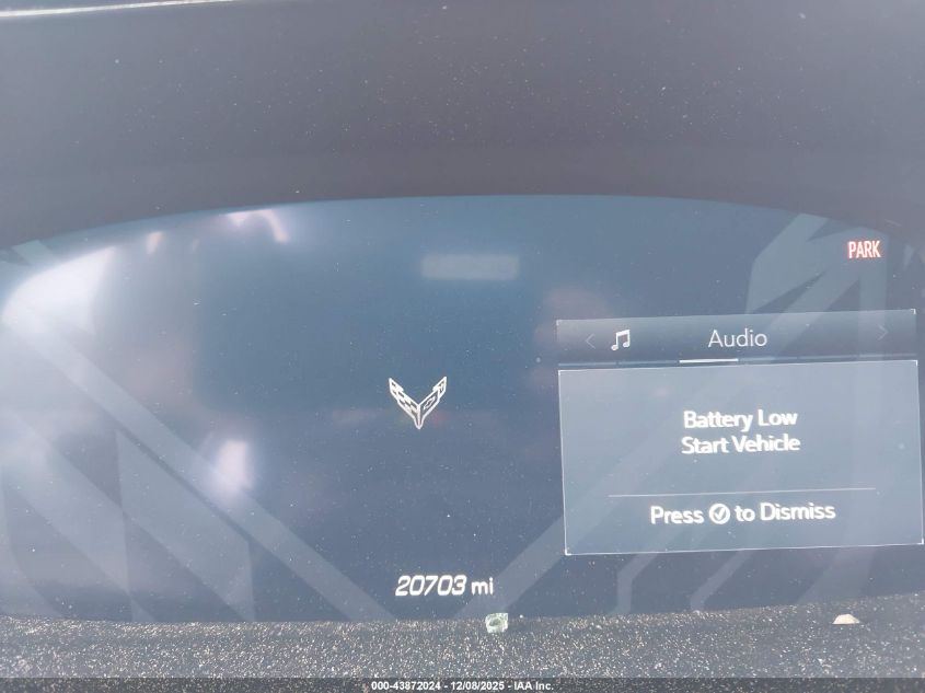 2021 Chevrolet Corvette Stingray Rwd 2Lt VIN: 1G1YB2D41M5117111 Lot: 43872024