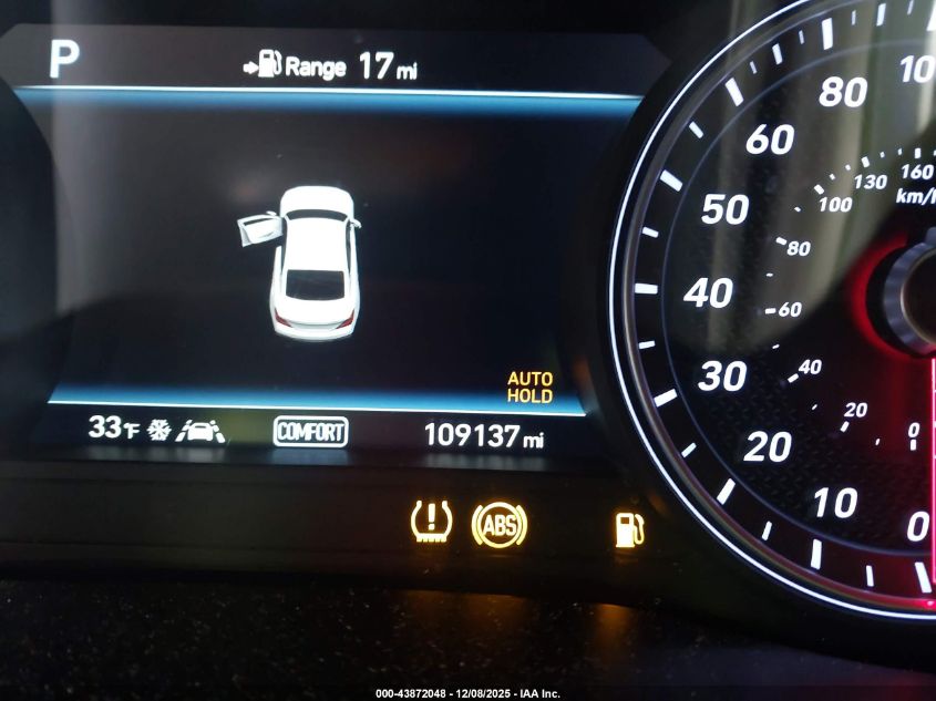 2019 Genesis G70 2.0T Advanced VIN: KMTG44LA8KU044212 Lot: 43872048