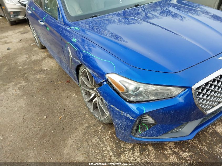 2019 Genesis G70 2.0T Advanced VIN: KMTG44LA8KU044212 Lot: 43872048