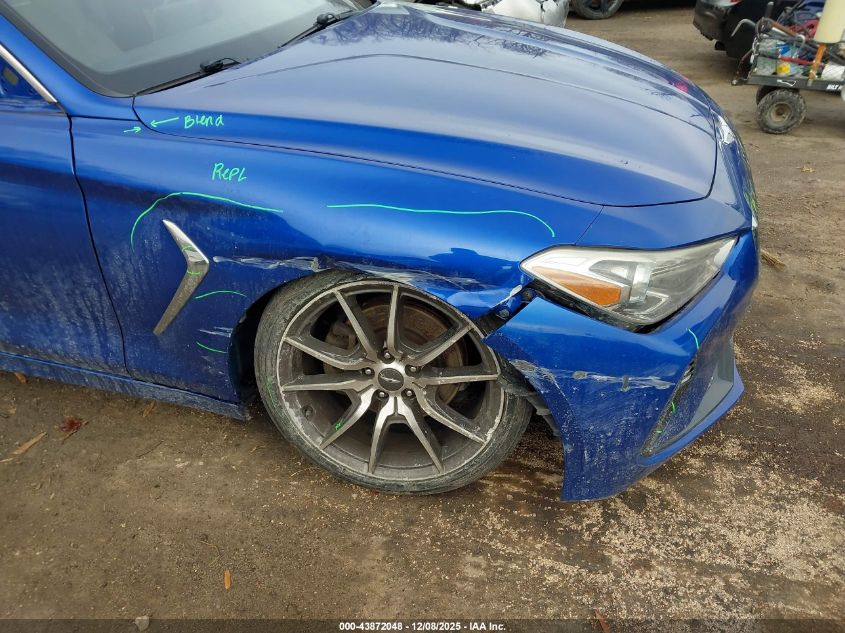 2019 Genesis G70 2.0T Advanced VIN: KMTG44LA8KU044212 Lot: 43872048