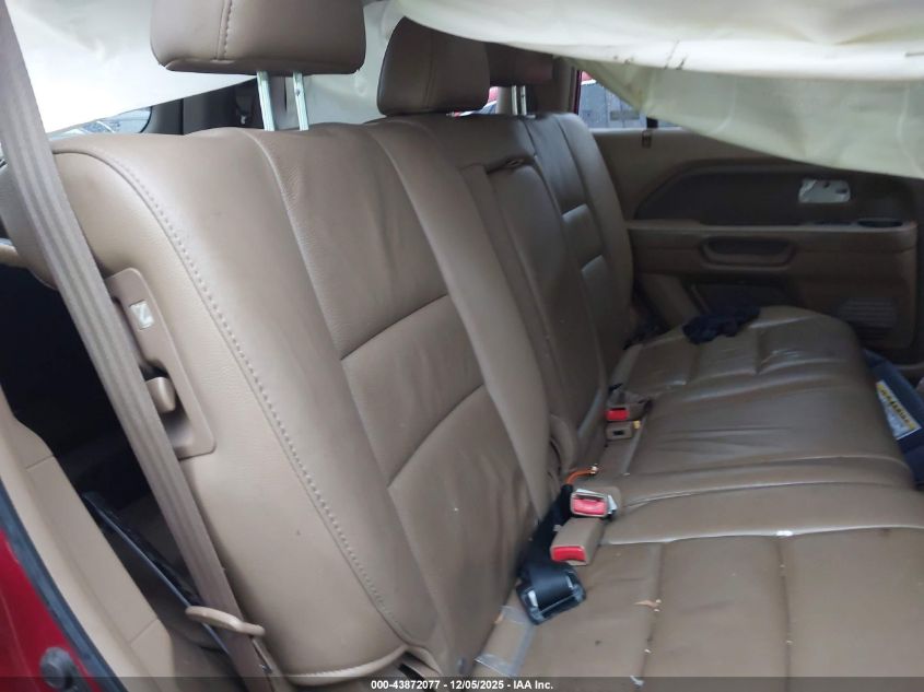 2006 Honda Pilot Ex-L VIN: 5FNYF18636B014677 Lot: 43872077