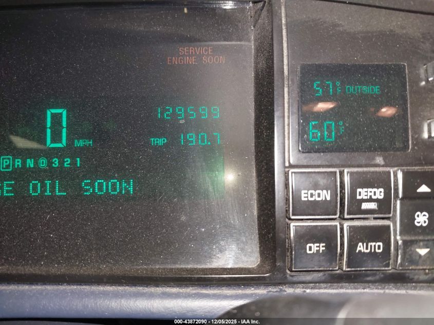 1995 Cadillac Deville VIN: 1G6KD52B3SU286451 Lot: 43872090