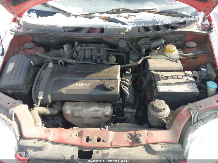 2005 Chevrolet Aveo Lt VIN: KL1TG62665B301727 Lot: 43872115