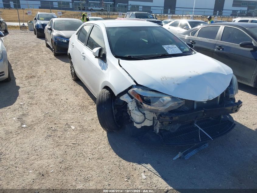 TOYOTA COROLLA L/LE/LE PLS/PRM/S/S PLS