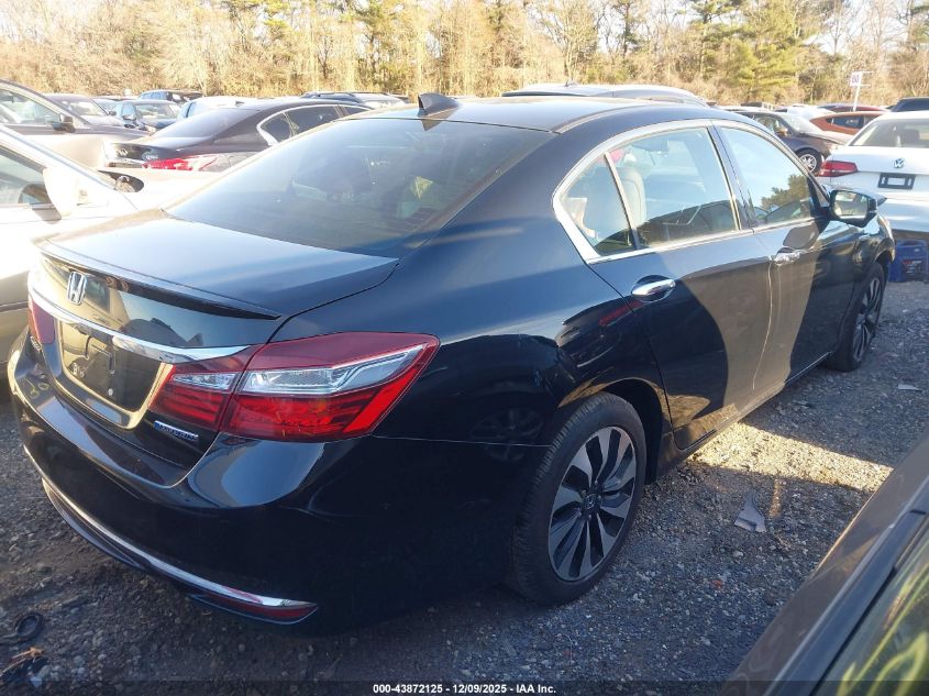 2017 Honda Accord Hybrid Ex-L VIN: JHMCR6F56HC028208 Lot: 43872125