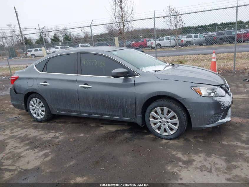 2016 Nissan Sentra S VIN: 3N1AB7AP4GY296551 Lot: 43872138
