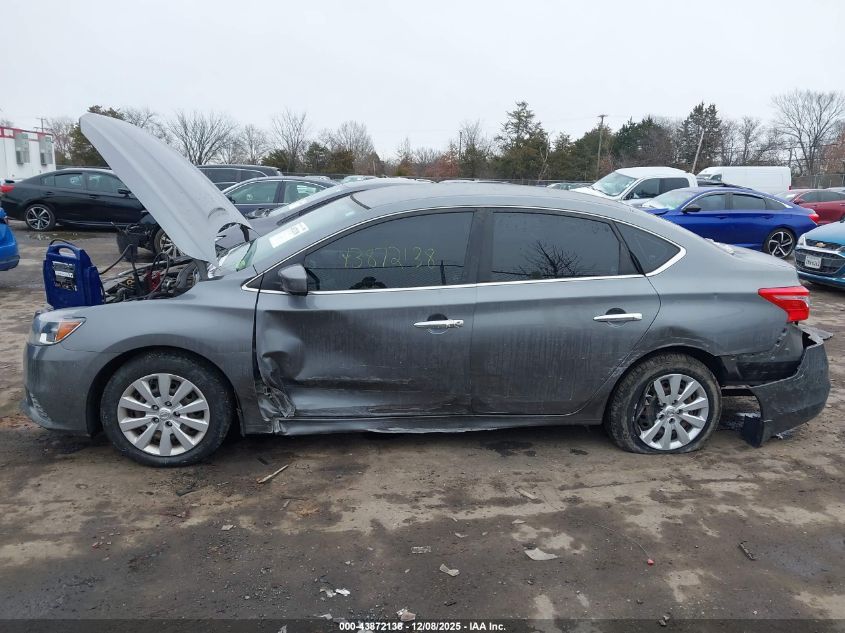 2016 Nissan Sentra S VIN: 3N1AB7AP4GY296551 Lot: 43872138