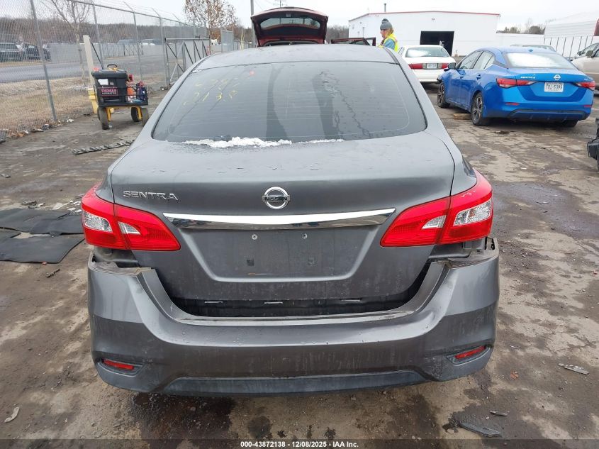 2016 Nissan Sentra S VIN: 3N1AB7AP4GY296551 Lot: 43872138