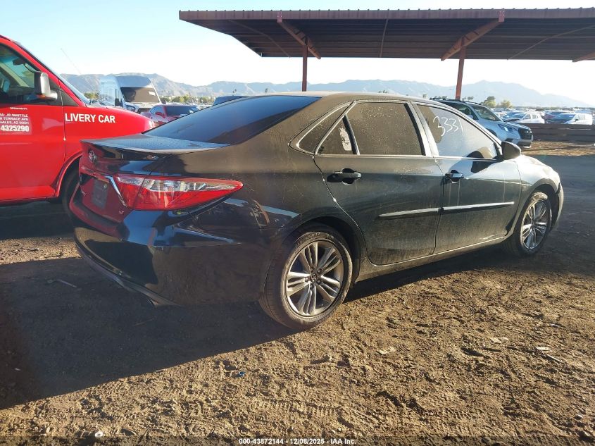2017 Toyota Camry Se VIN: 4T1BF1FK5HU394214 Lot: 43872144