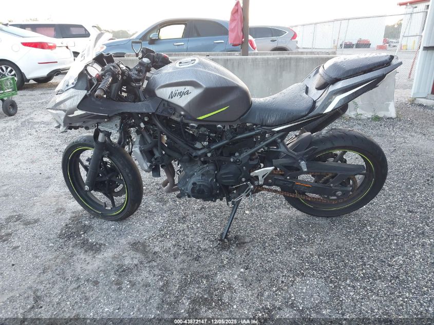 2021 Kawasaki Ex400 VIN: JKAEXKG15MDAD1778 Lot: 43872147