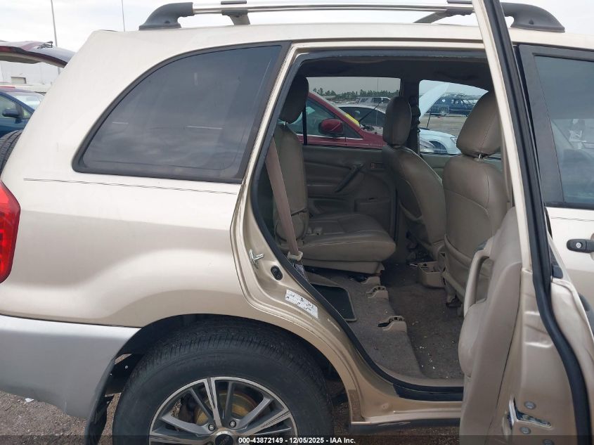 2004 Toyota Rav4 VIN: JTEGD20V240013019 Lot: 43872149