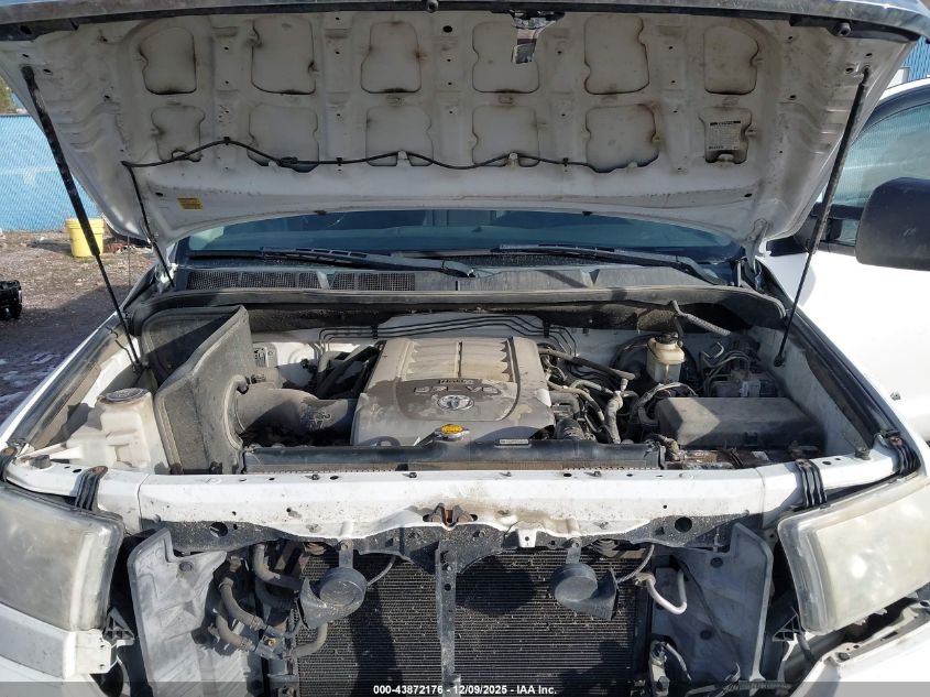 2010 Toyota Tundra Sr5 5.7L V8 VIN: 5TFDY5F17AX148629 Lot: 43872176