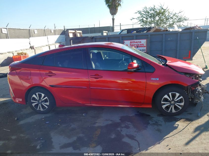 2018 Toyota Prius Prime Plus VIN: JTDKARFP5J3081740 Lot: 43872182