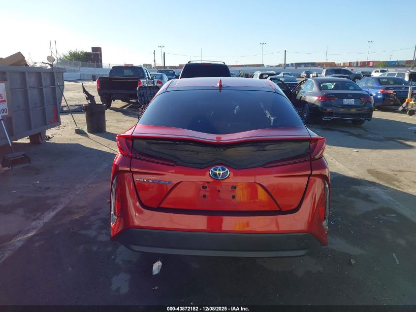 2018 Toyota Prius Prime Plus VIN: JTDKARFP5J3081740 Lot: 43872182