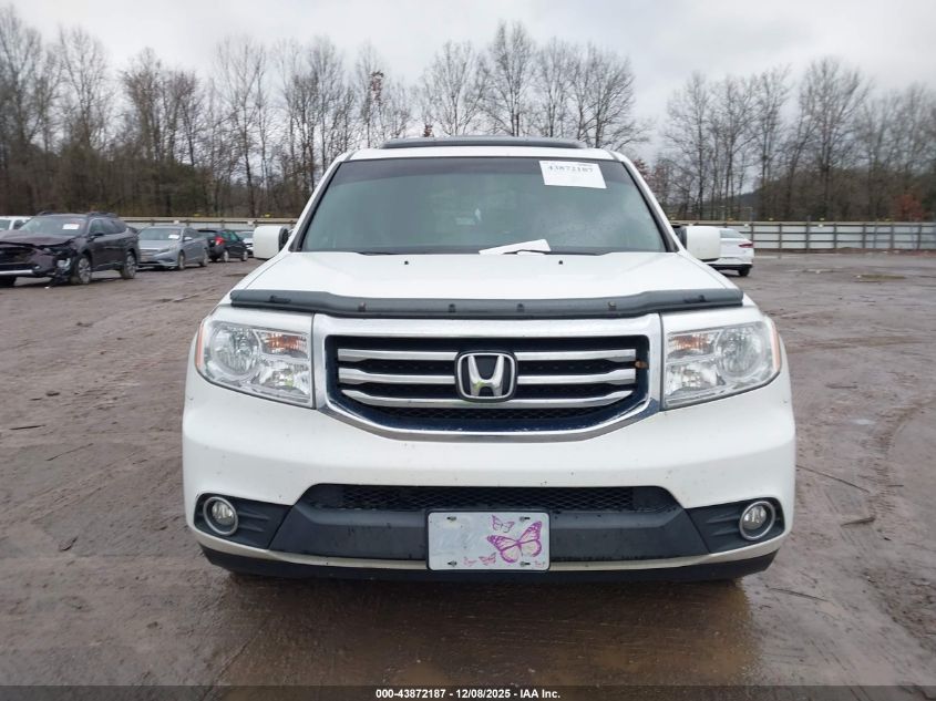 2015 Honda Pilot Ex-L VIN: 5FNYF4H51FB061196 Lot: 43872187