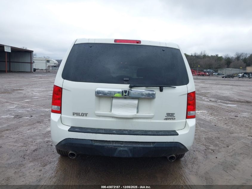 2015 Honda Pilot Ex-L VIN: 5FNYF4H51FB061196 Lot: 43872187