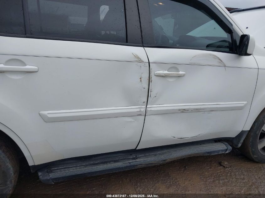 2015 Honda Pilot Ex-L VIN: 5FNYF4H51FB061196 Lot: 43872187