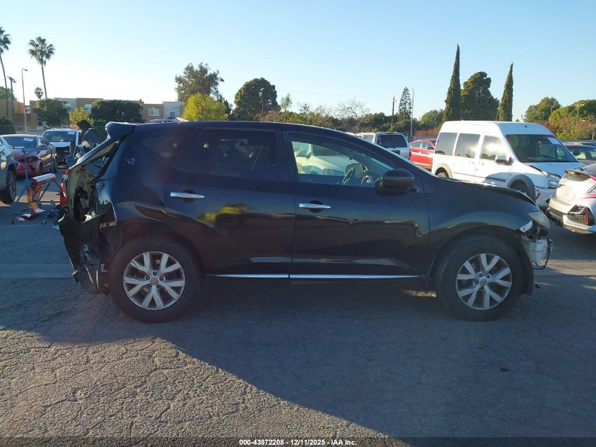 2014 Nissan Murano S VIN: JN8AZ1MU8EW401804 Lot: 43872208