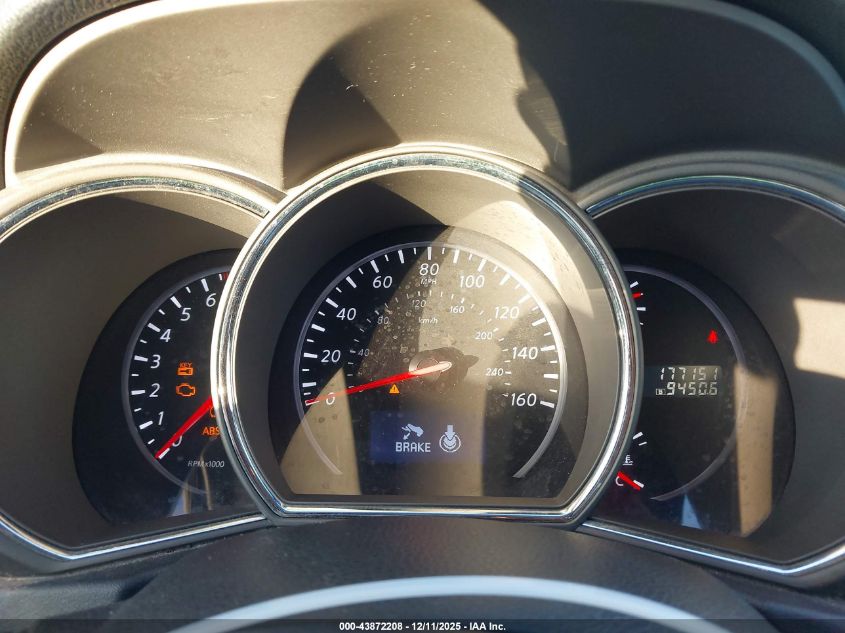 2014 Nissan Murano S VIN: JN8AZ1MU8EW401804 Lot: 43872208