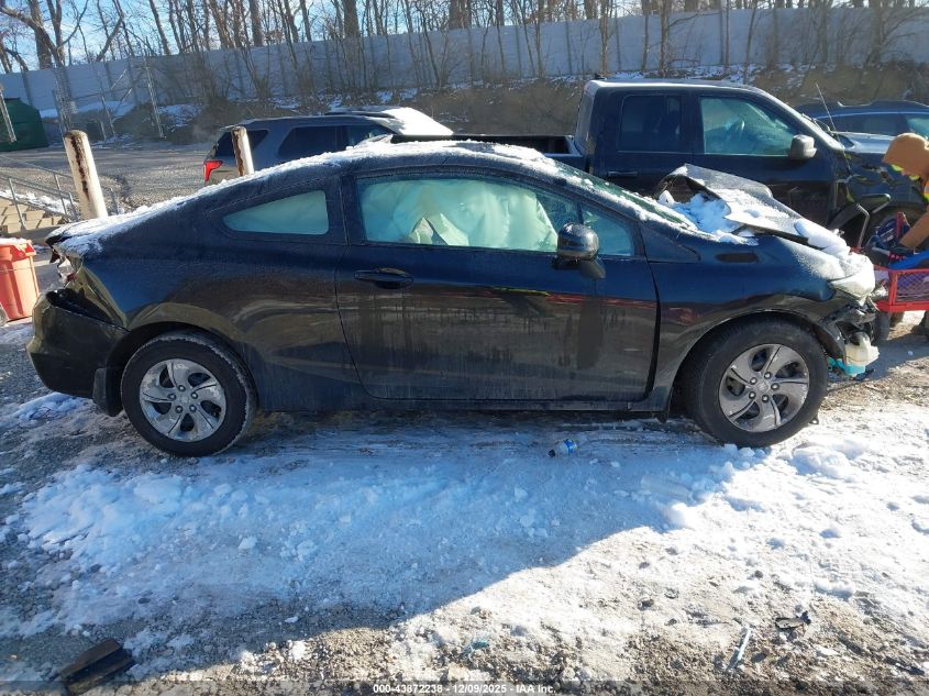 2013 Honda Civic Lx VIN: 2HGFG3B54DH520835 Lot: 43872238