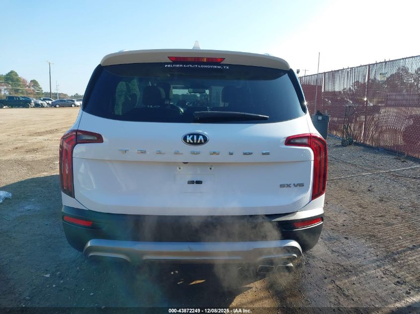 2021 Kia Telluride Sx VIN: 5XYP54HC8MG166904 Lot: 43872249