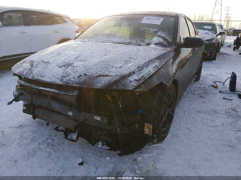 2025 Hyundai Elantra N Line VIN: KMHLR4DF4SU931830 Lot: 43872262