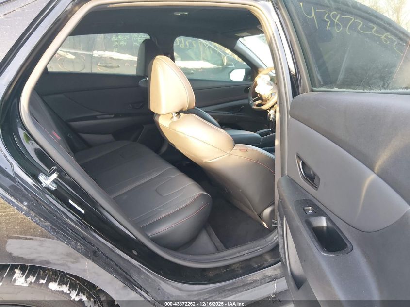 2025 Hyundai Elantra N Line VIN: KMHLR4DF4SU931830 Lot: 43872262