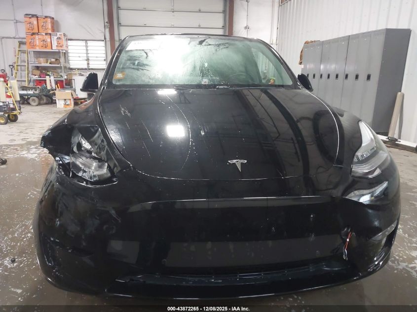 2020 Tesla Model Y Long Range Dual Motor All-Wheel Drive VIN: 5YJYGDEE3LF036846 Lot: 43872265