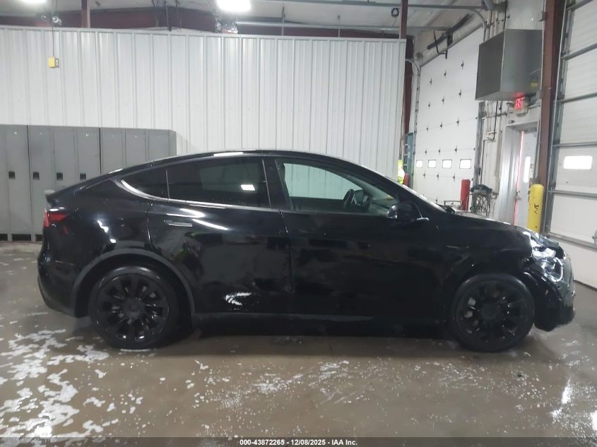 2020 Tesla Model Y Long Range Dual Motor All-Wheel Drive VIN: 5YJYGDEE3LF036846 Lot: 43872265