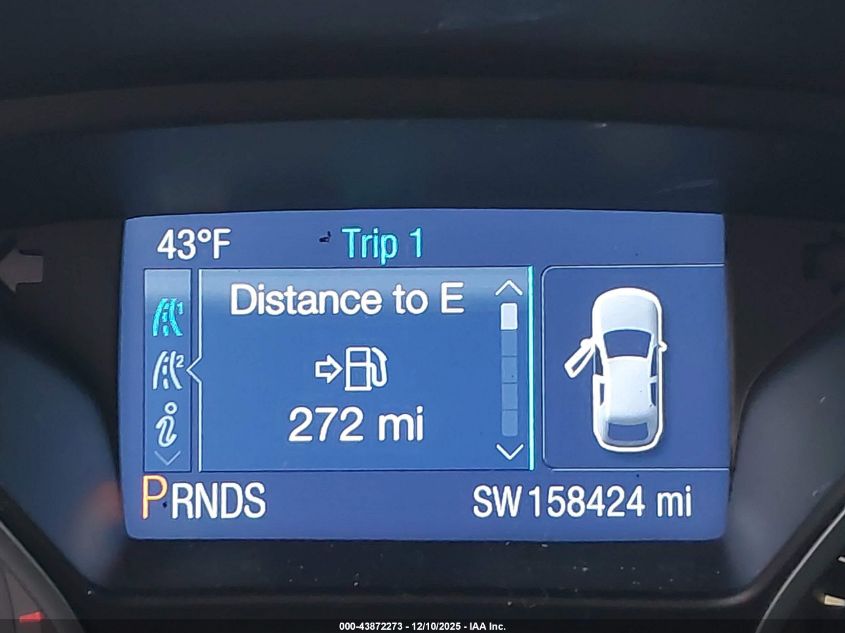 2014 Ford Focus Se VIN: 1FADP3F23EL259715 Lot: 43872273