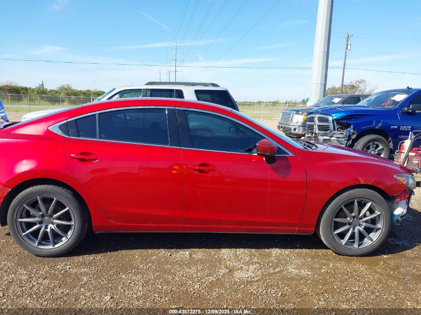 2017 Mazda Mazda6 Touring VIN: JM1GL1V59H1116075 Lot: 43872275