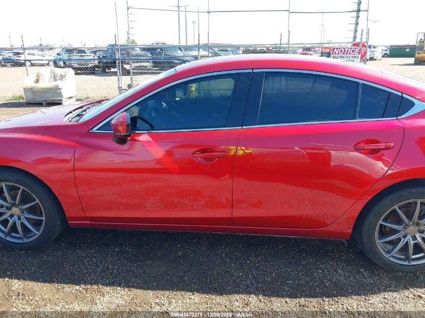 2017 Mazda Mazda6 Touring VIN: JM1GL1V59H1116075 Lot: 43872275