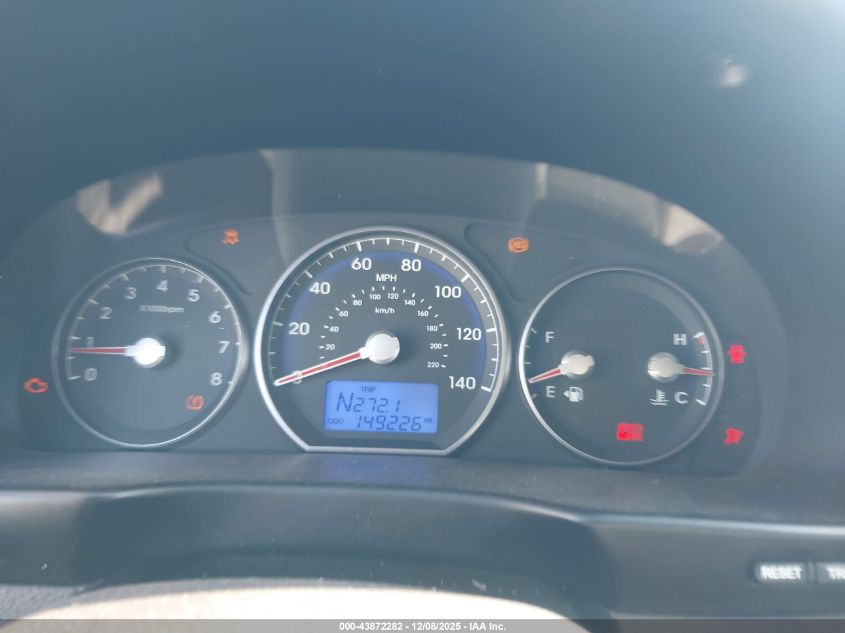 2010 Hyundai Santa Fe Gls VIN: 5NMSG3AB2AH348521 Lot: 43872282